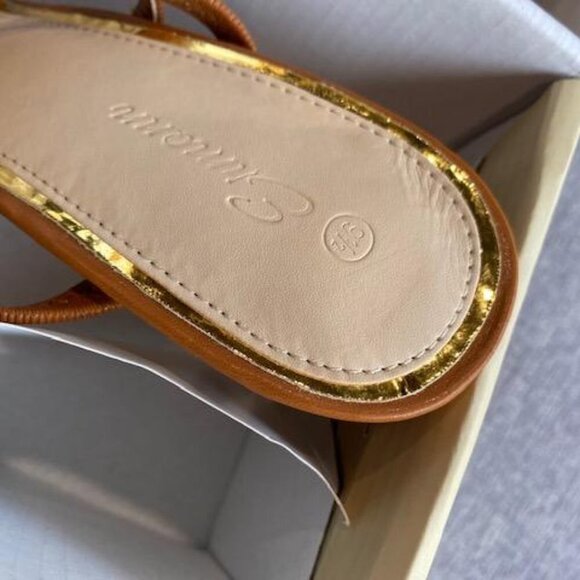 Square Open Toe Mules Heeled Sandals Stiletto Heels Slip On Slingback, Size 9.5 - Picture 6 of 7